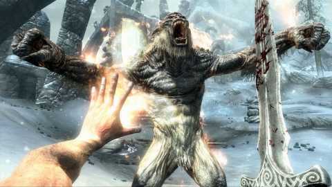 The Elder Scrolls V Skyrim - PS3 spill - Retrospillkongen