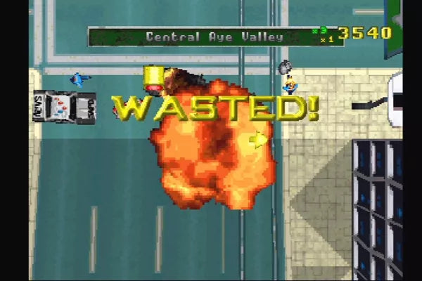 Grand Theft Auto - PS1 spill - Retrospillkongen