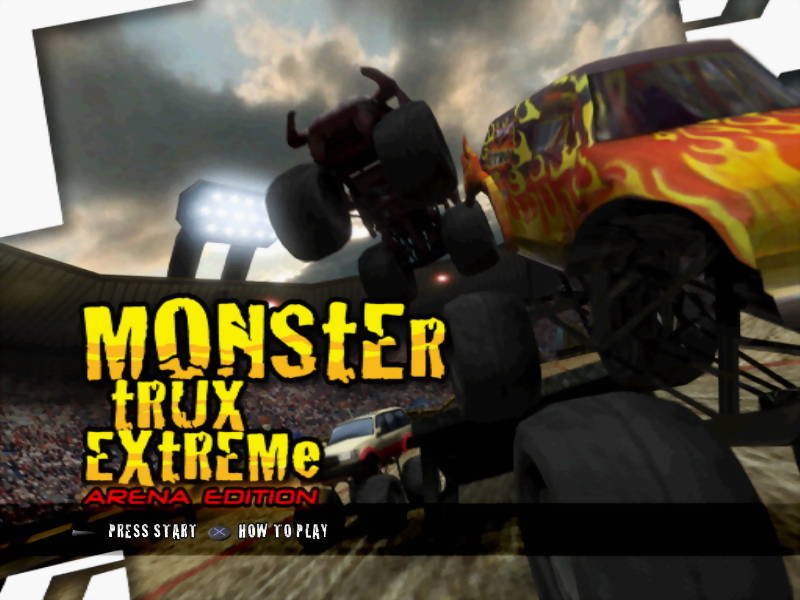 Monster Trux Extreme: Arena Edition - PS2 spill - Retrospillkongen