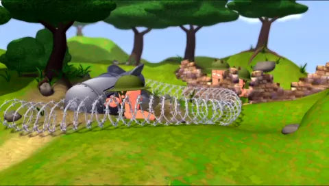 Worms: Open Warfare - PSP spill - Retrospillkongen