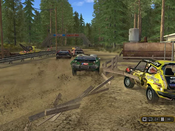 FlatOut - PS2 spill - Retrospillkongen