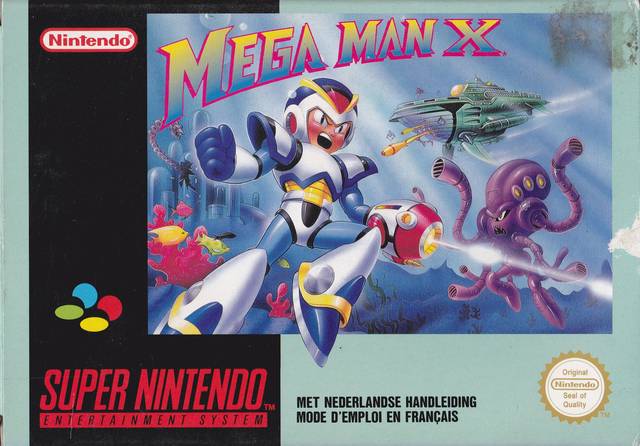 Mega Man X - SNES spill - Retrospillkongen