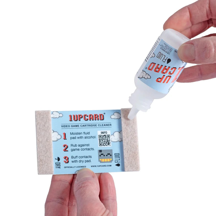 BUNDLE - 1UPcard Rensekort til Spillkassetter - Retrospillkongen