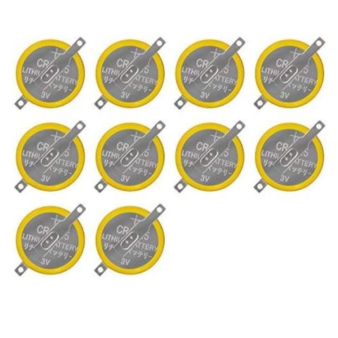 CR2025 GameBoy Lithium Cell Batteri (3V) - 10 pakning - Retrospillkongen
