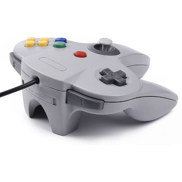 N64-kontroller med USB-kabel for PC, MAC, Linux, Raspberry Pi 3 og Sega Genesis - Retrospillkongen