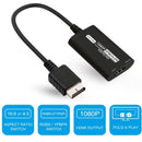 1080P HD Retro Spillkonsoll- Adapter Omformer Upscaler for Sony PlayStation PS1/PS2 (16:9 4:3 Ratio Switch) - Retrospillkongen