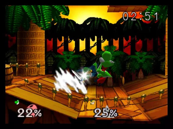 Renovert Super Smash Bros. - N64 spill - Retrospillkongen