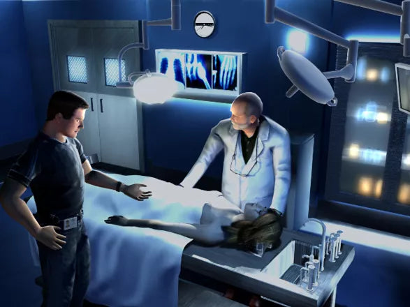Renovert CSI: Crime Scene Investigation - 3 Dimensions of Murder - PS2 spill - Retrospillkongen