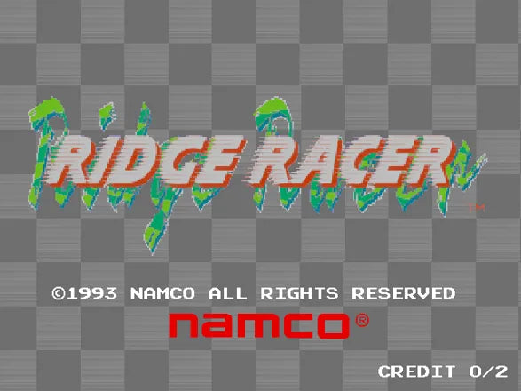 Ridge Racer - PS1 spill - Retrospillkongen