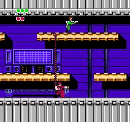 Bionic Commando - NES spill (I Eske) - Retrospillkongen