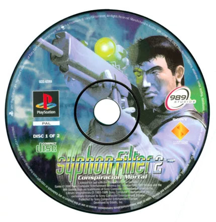 Syphon Filter 2 - PS1 spill - Retrospillkongen