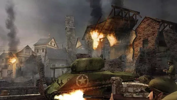 Call of Duty 2: Big Red One - PS2 spill - Retrospillkongen