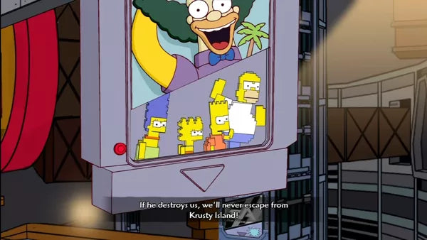 The Simpsons Game - Xbox 360 spill - Retrospillkongen