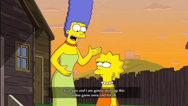 The Simpsons Game - Xbox 360 spill - Retrospillkongen