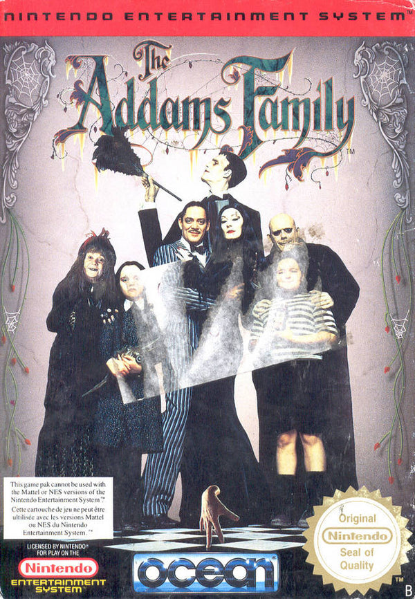 Addams Family -  NES spill - Retrospillkongen