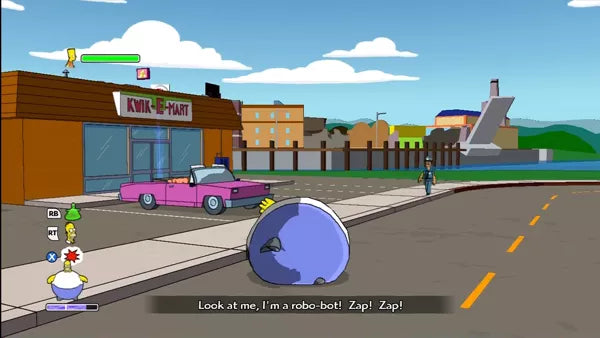 The Simpsons Game - PS3 spill - Retrospillkongen