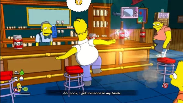 The Simpsons Game - Xbox 360 spill - Retrospillkongen