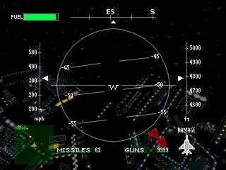 Air Combat - PS1 spill - Retrospillkongen