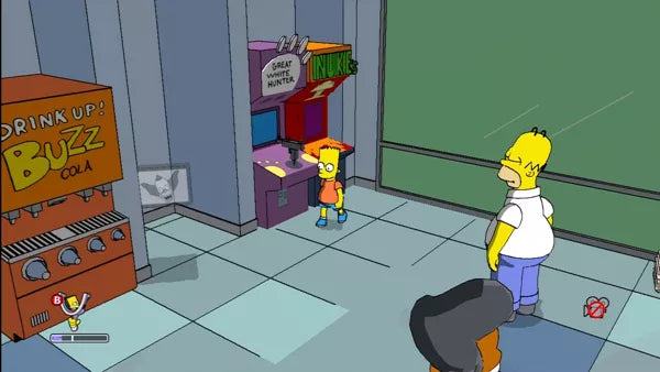 The Simpsons Game - Xbox 360 spill - Retrospillkongen