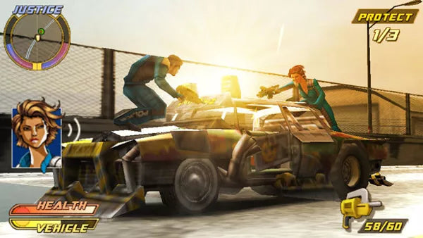 Renovert Pursuit Force: Extreme Justice - PSP spill - Retrospillkongen
