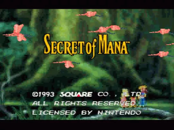 Secret of Mana - SNES spill - Retrospillkongen