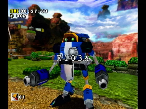 Sonic Adventure DX (Director's Cut) - Gamecube spill - Retrospillkongen