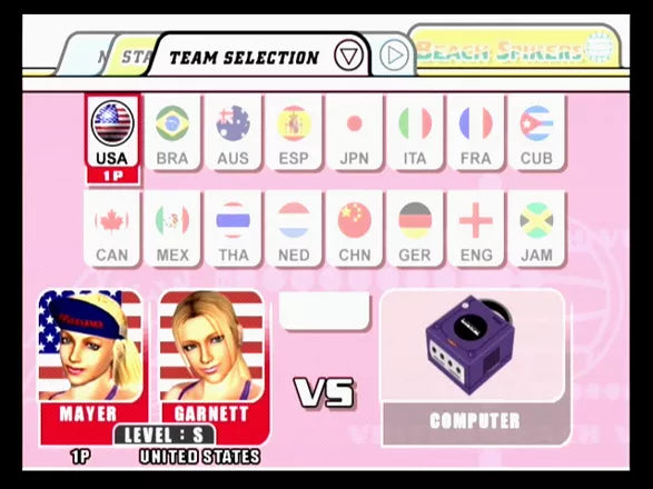 Beach Spikers: Virtua Beach Volleyball - Gamecube spill - Retrospillkongen