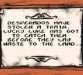 Lucky Luke: Desperado Train - GBC Spill