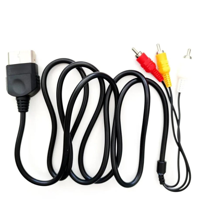 Xbox AV-kabel | Lyd- og Videokabel | RCA-kompositt | 1,8 meter - Retrospillkongen