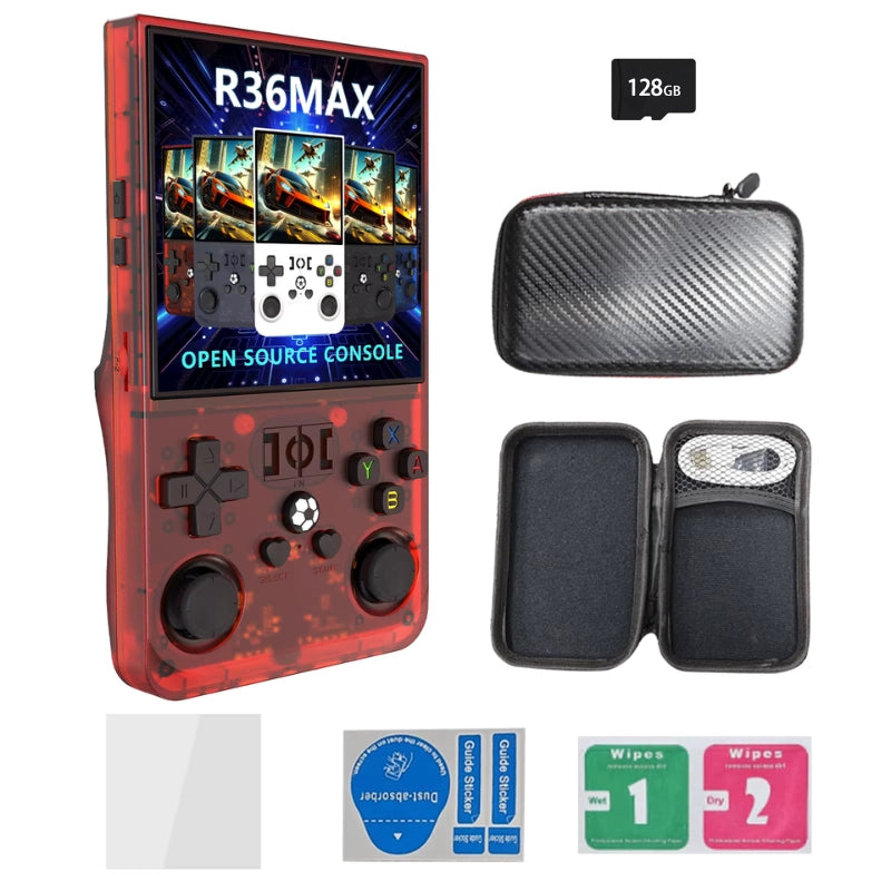 R36MAX Retro Konsoll, 128GB - 20.000+ spill installert - Retrospillkongen