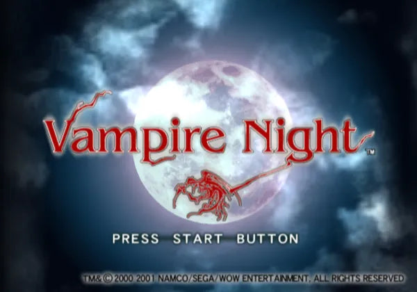 Vampire Night (Promo) - PS2 spill - Retrospillkongen