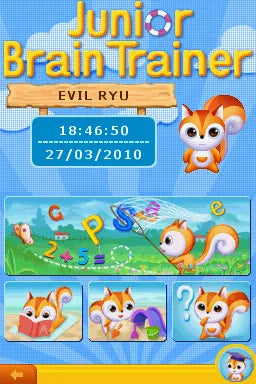 Junior Brain Trainer - Nintendo DS spill - Retrospillkongen