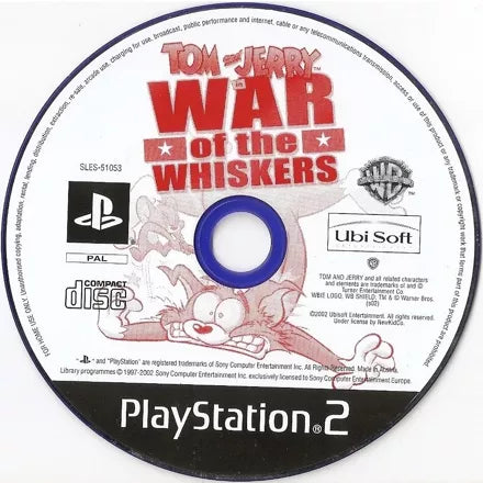 Tom and Jerry in War of the Whiskers - PS2 spill - Retrospillkongen