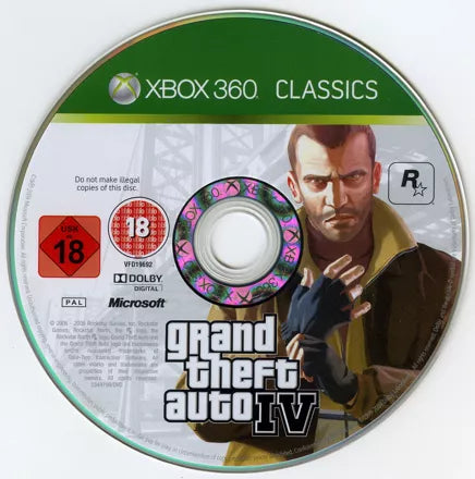 Grand Theft Auto IV - Xbox 360 spill - Retrospillkongen