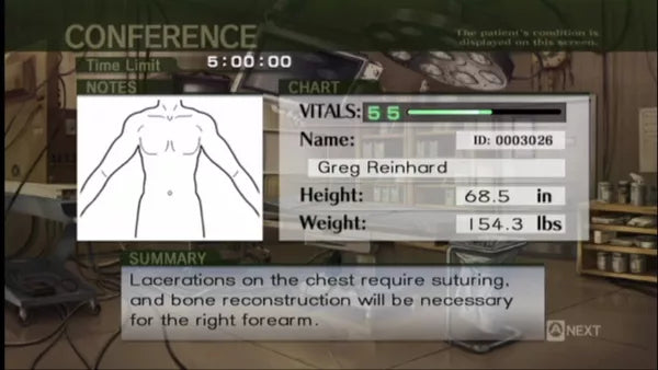 Trauma Center: New Blood - Wii spill (Forseglet) - Retrospillkongen