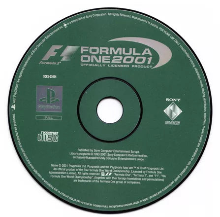 Formula One 2001 - PS2 spill - Retrospillkongen