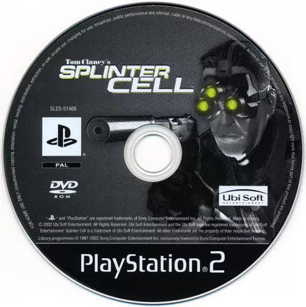 Tom Clancy's Splinter Cell - PS2 spill - Retrospillkongen