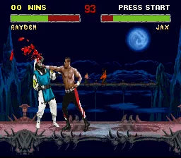 Mortal Kombat II - SNES spill - Retrospillkongen