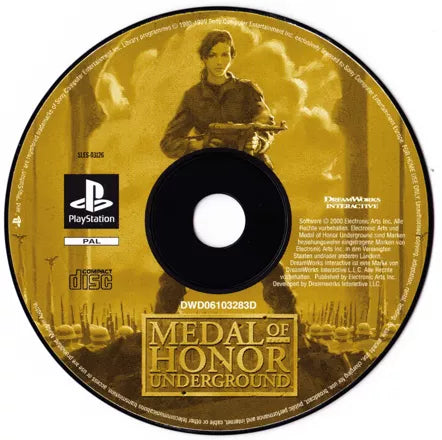 Medal of Honor: Underground - PS1 Spill - Retrospillkongen