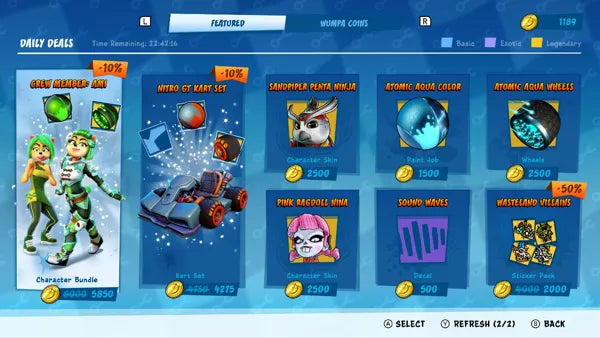 CTR: Crash Team Racing - Nitro-Fueled - PS4 spill (Forseglet) - Retrospillkongen