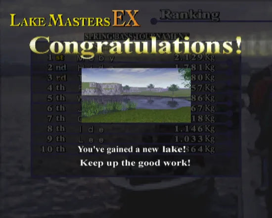 Lake Masters Ex - PS2 spill - Retrospillkongen