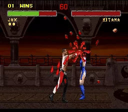 Mortal Kombat II - SNES spill - Retrospillkongen