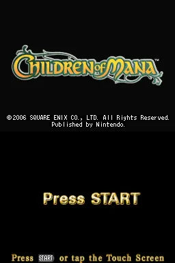 Children of Mana - Nintendo DS spill - Retrospillkongen