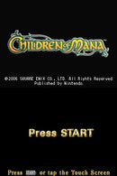 Children of Mana - Nintendo DS spill
