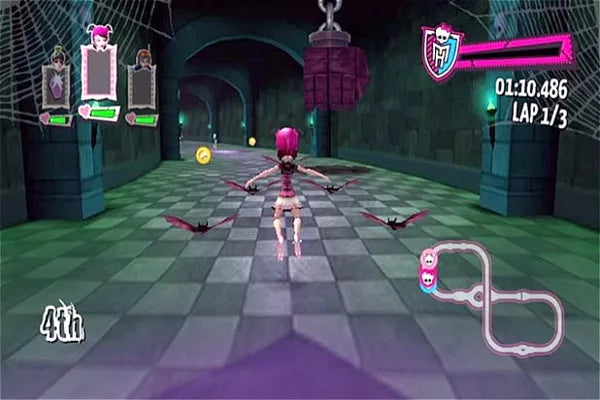 Monster High: Skultimate Roller Maze - Wii spill - Retrospillkongen