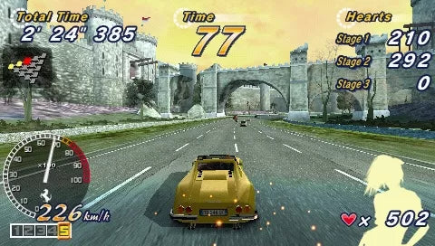 OutRun 2006: Coast 2 Coast - PSP spill - Retrospillkongen