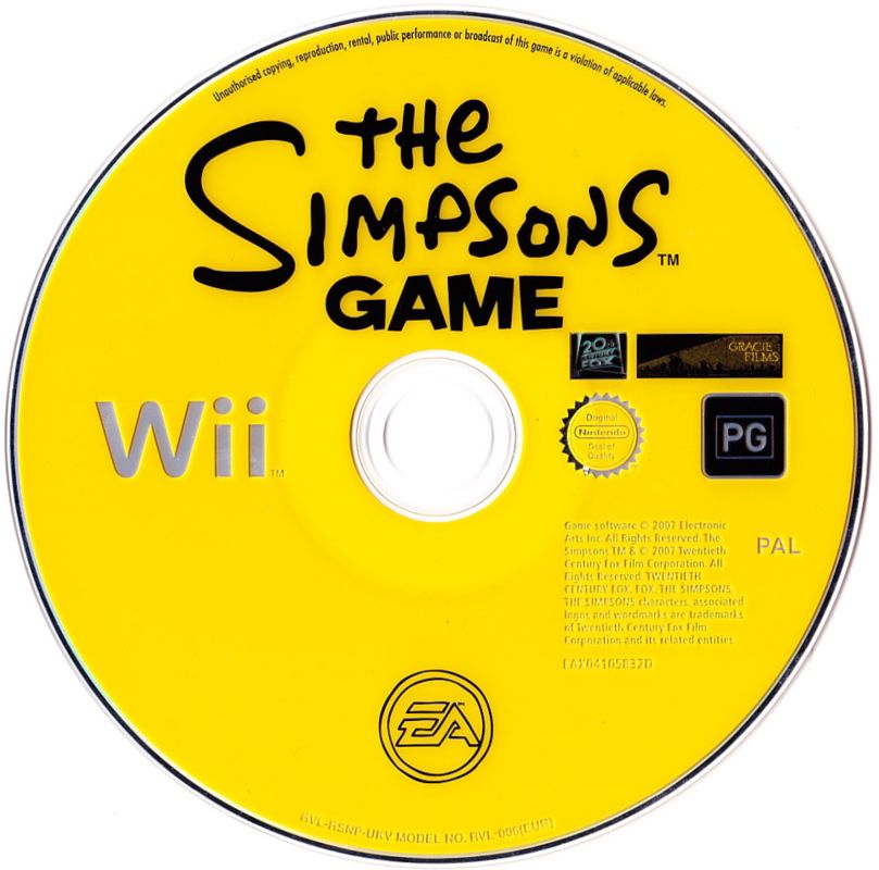 The Simpsons Game - Wii spill - Retrospillkongen