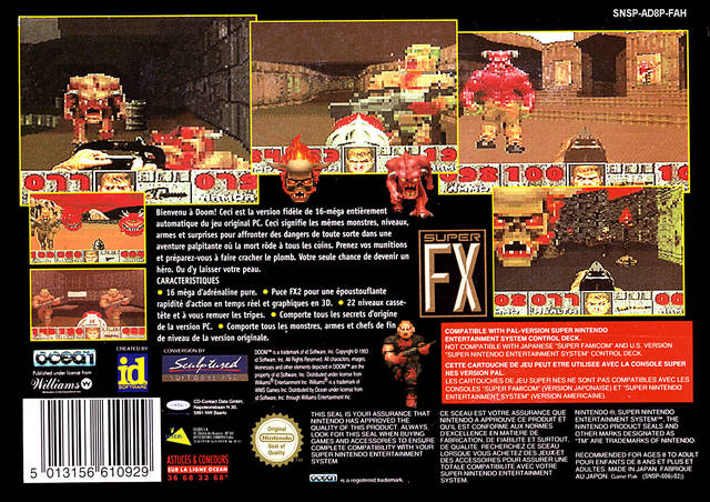 Doom - SNES spill - Retrospillkongen