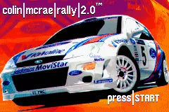 Colin McRae Rally 2.0 - GBA spill