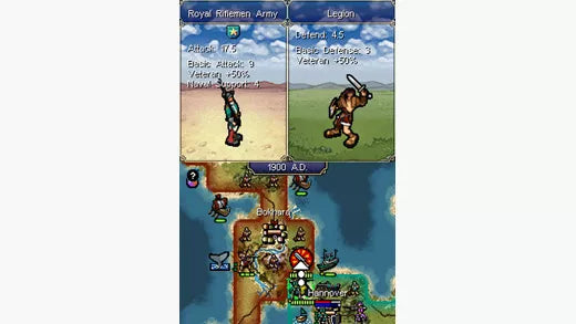 Sid Meier's Civilization: Revolution - Nintendo DS spill - Retrospillkongen